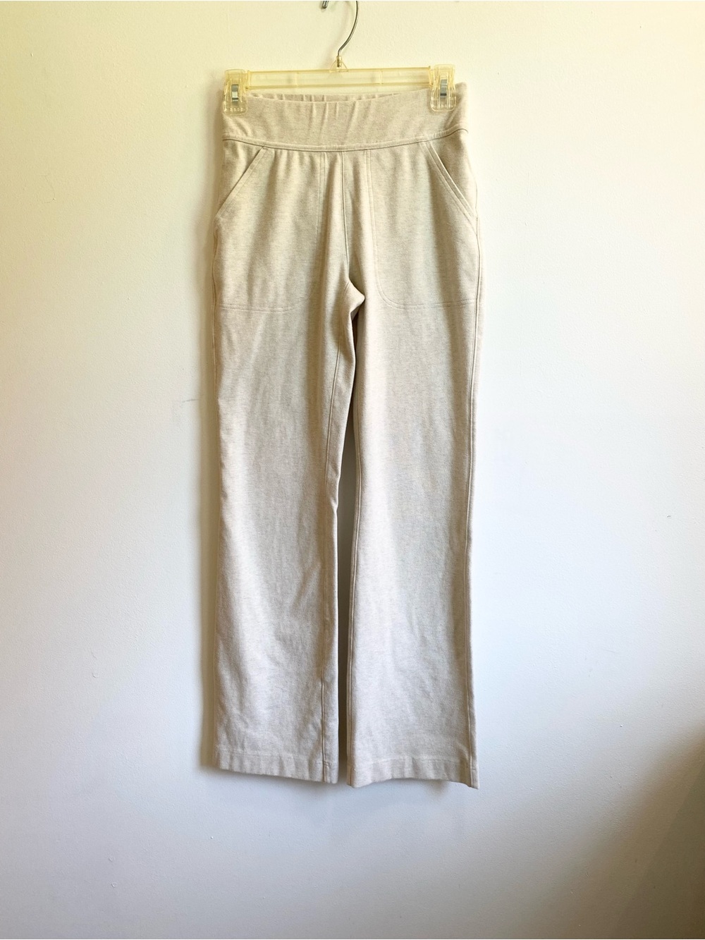 Duluth Trading Co Cream Noga Naturale Cotton Pants XS